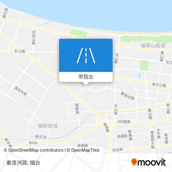 秦淮河路地图