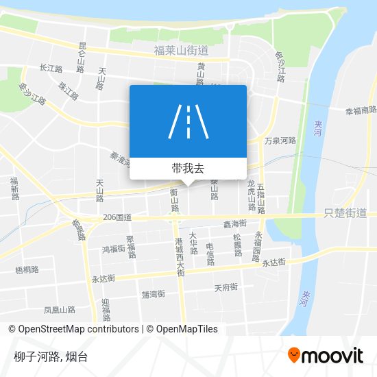 柳子河路地图