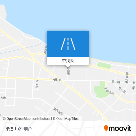 祁连山路地图