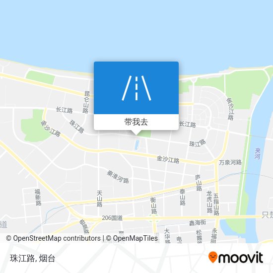 珠江路地图