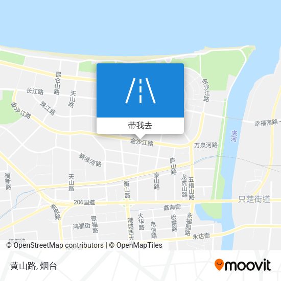 黄山路地图