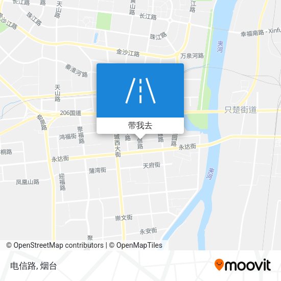 电信路地图