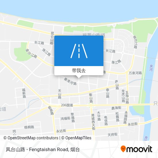 凤台山路 - Fengtaishan Road地图