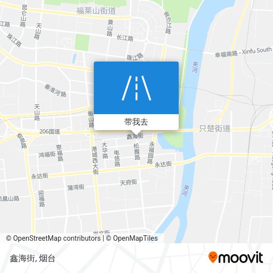 鑫海街地图