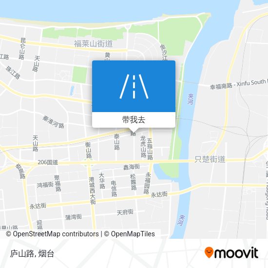 庐山路地图