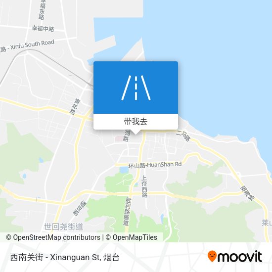 西南关街 - Xinanguan St地图