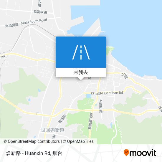 焕新路 - Huanxin Rd地图