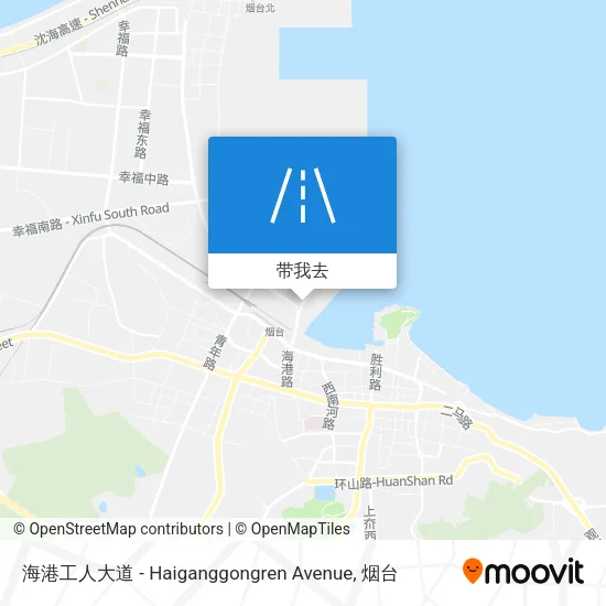 海港工人大道 - Haiganggongren Avenue地图