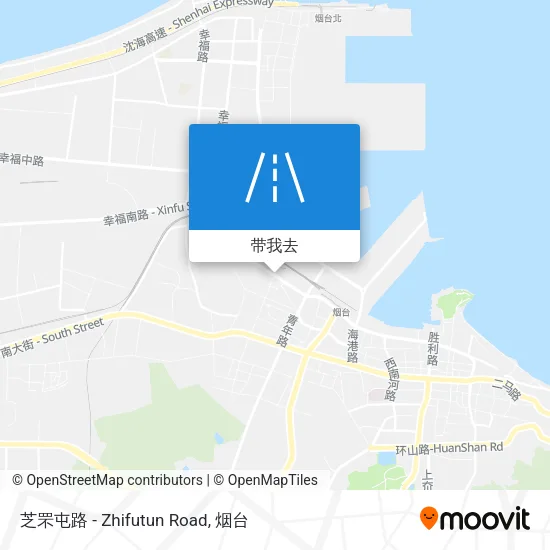 芝罘屯路 - Zhifutun Road地图
