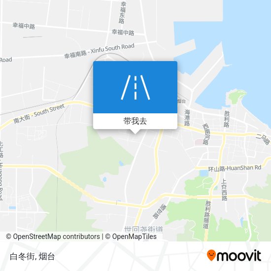 白冬街地图
