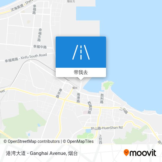 港湾大道 - Ganghai Avenue地图