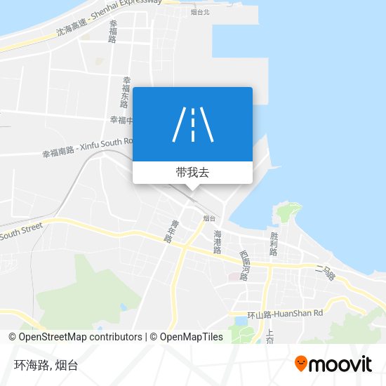环海路地图