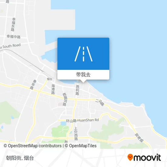 朝阳街地图