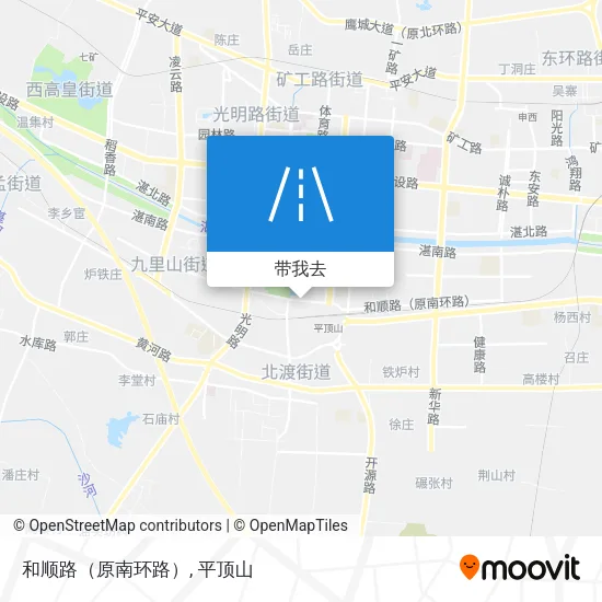 和顺路（原南环路）地图