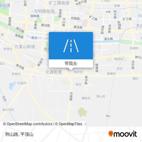 荆山路地图