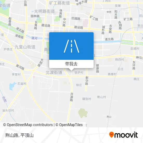 荆山路地图