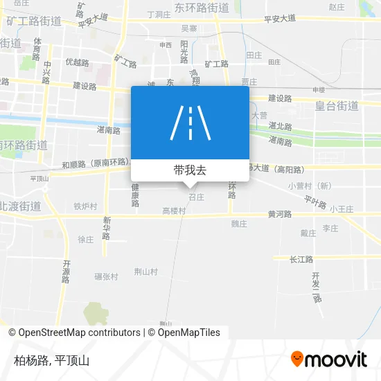 柏杨路地图
