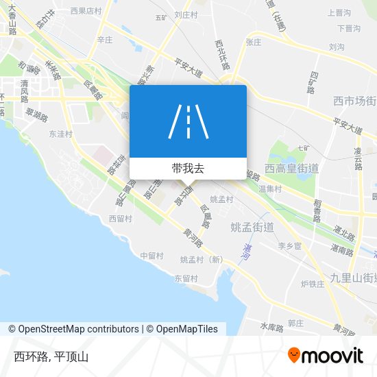 西环路地图