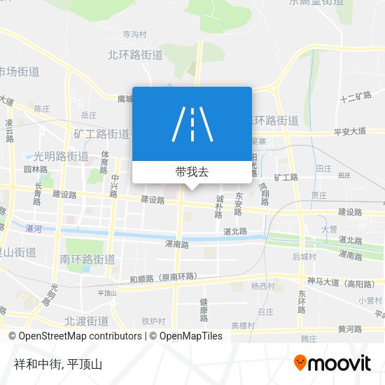 祥和中街地图
