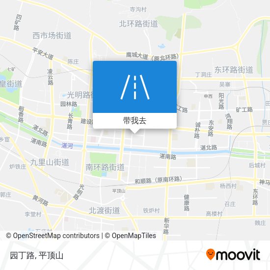 园丁路地图