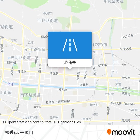 楝香街地图