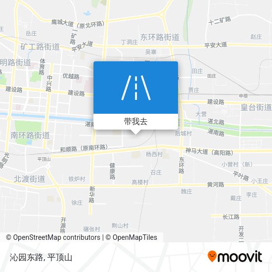 沁园东路地图