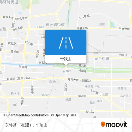 东环路（在建）地图