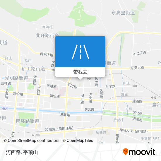 河西路地图