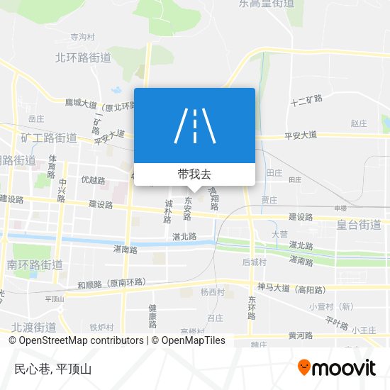 民心巷地图