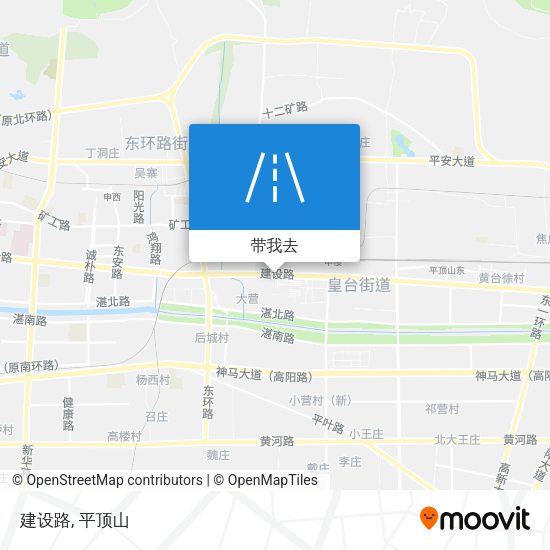 建设路地图
