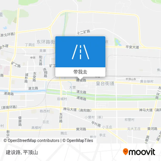 建设路地图