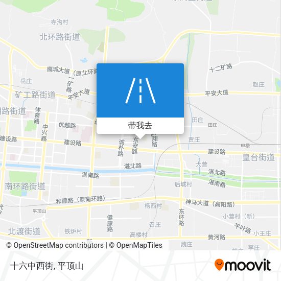 十六中西街地图
