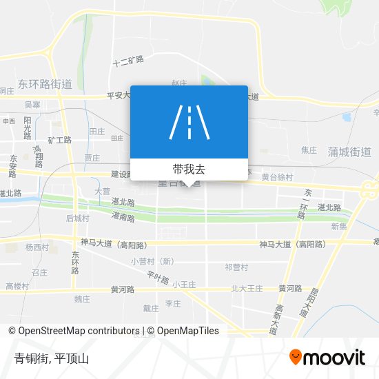 青铜街地图