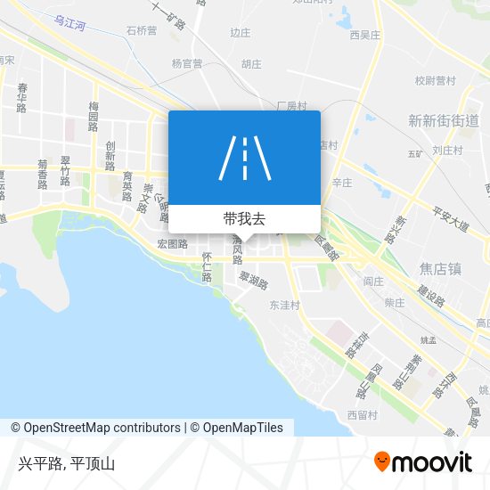兴平路地图