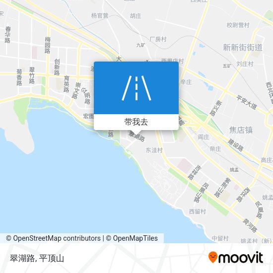 翠湖路地图