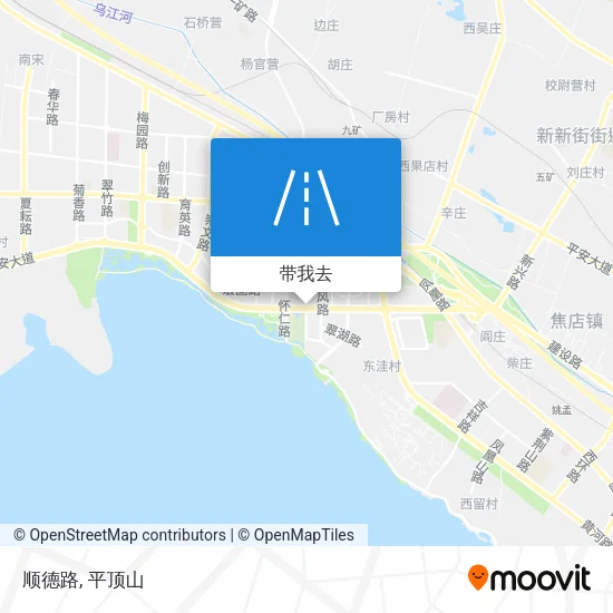 顺德路地图