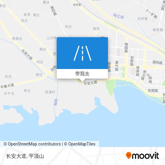 长安大道地图