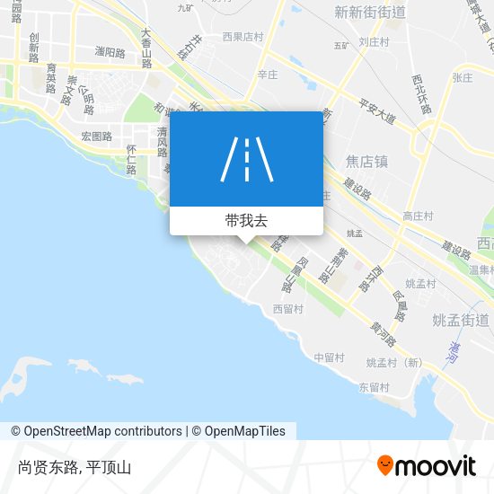 尚贤东路地图