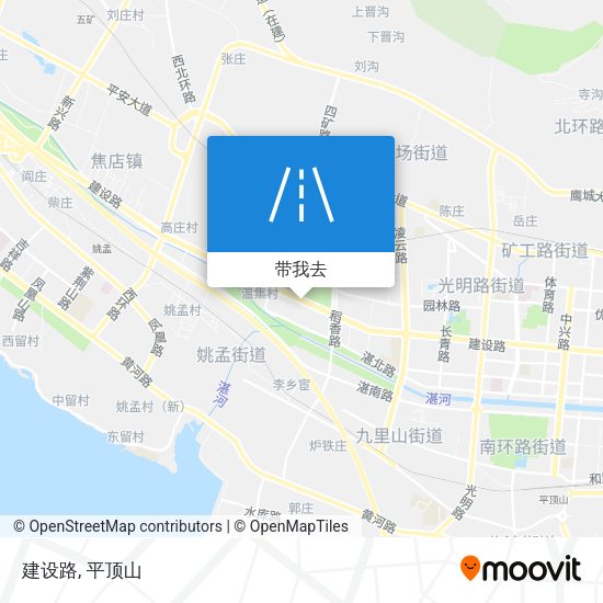 建设路地图