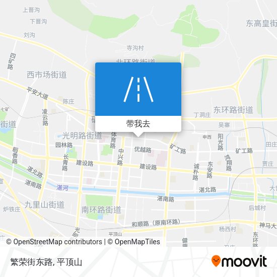 繁荣街东路地图