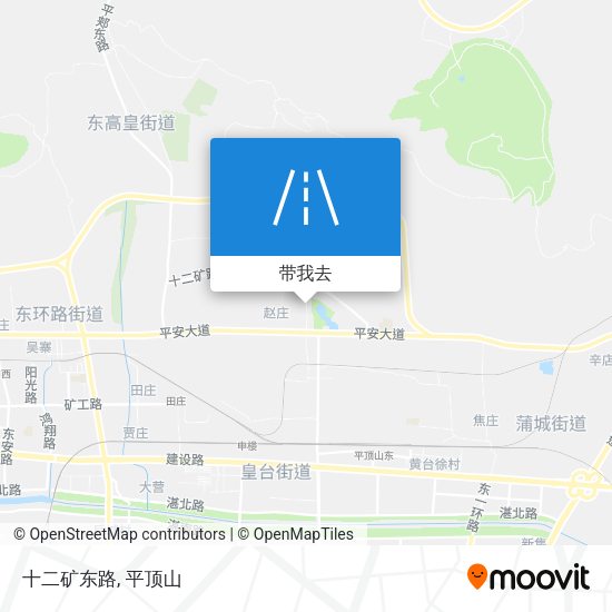 十二矿东路地图