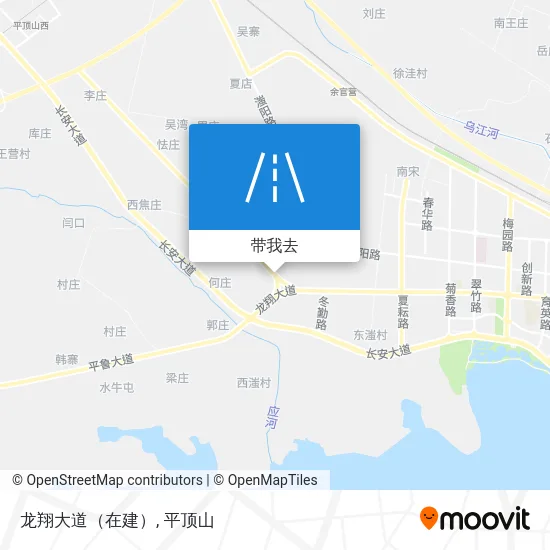 龙翔大道（在建）地图