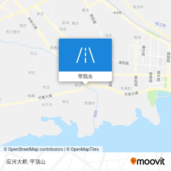 应河大桥地图