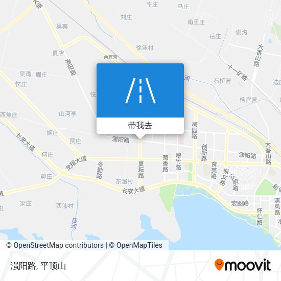 滍阳路地图