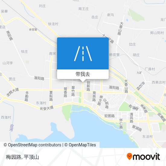 梅园路地图
