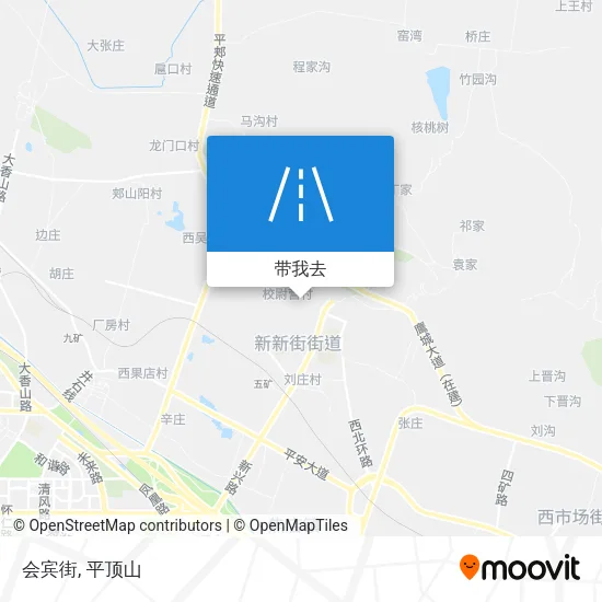 会宾街地图