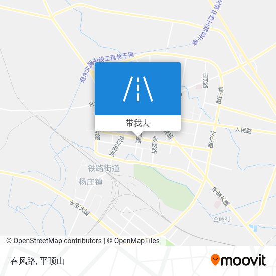 春风路地图