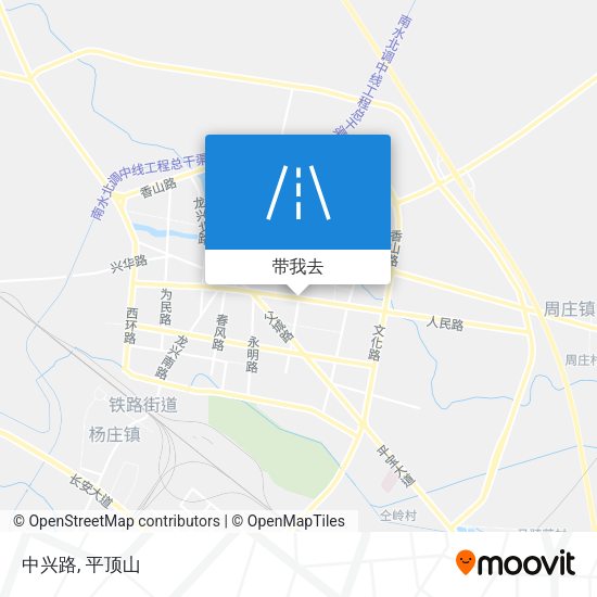 中兴路地图