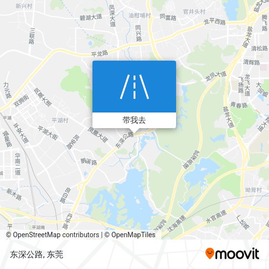东深公路地图