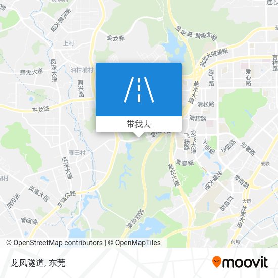 龙凤隧道地图